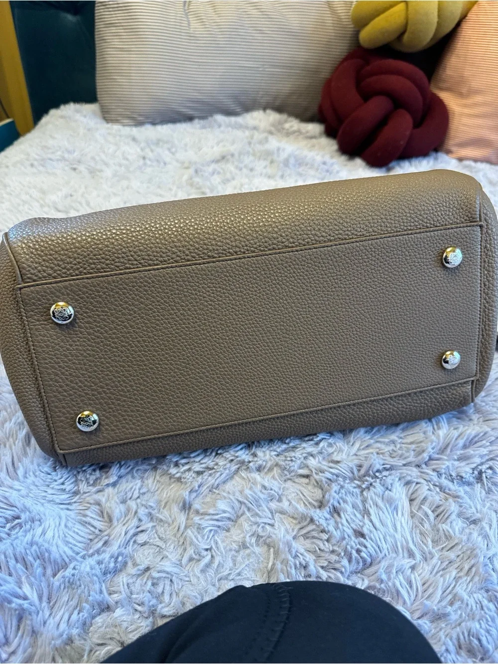 2025 Loewe Madrid Bag in Dark Beige (Large)
